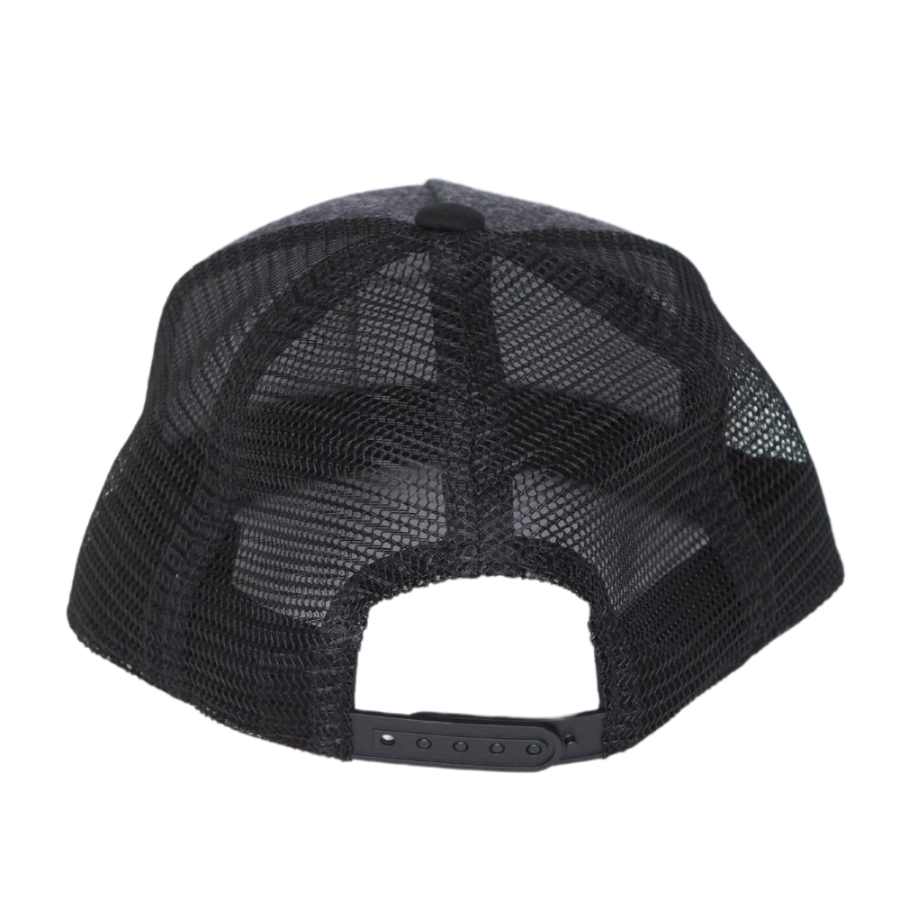 Image of Black Kids Trucker Hat with Sun Mesh and 'Best Dude Ever' Patch: A cool and comfortable trucker hat designed for kids. The hat comes in sleek black with sun mesh for breathability, featuring a fun 'Best Dude Ever' patch on the front. Elevate your child's style with this trendy and playful accessory, perfect for any adventure or everyday wear. Crafted with care, this black trucker hat with sun mesh and a 'Best Dude Ever' patch is a must-have addition to their wardrobe.