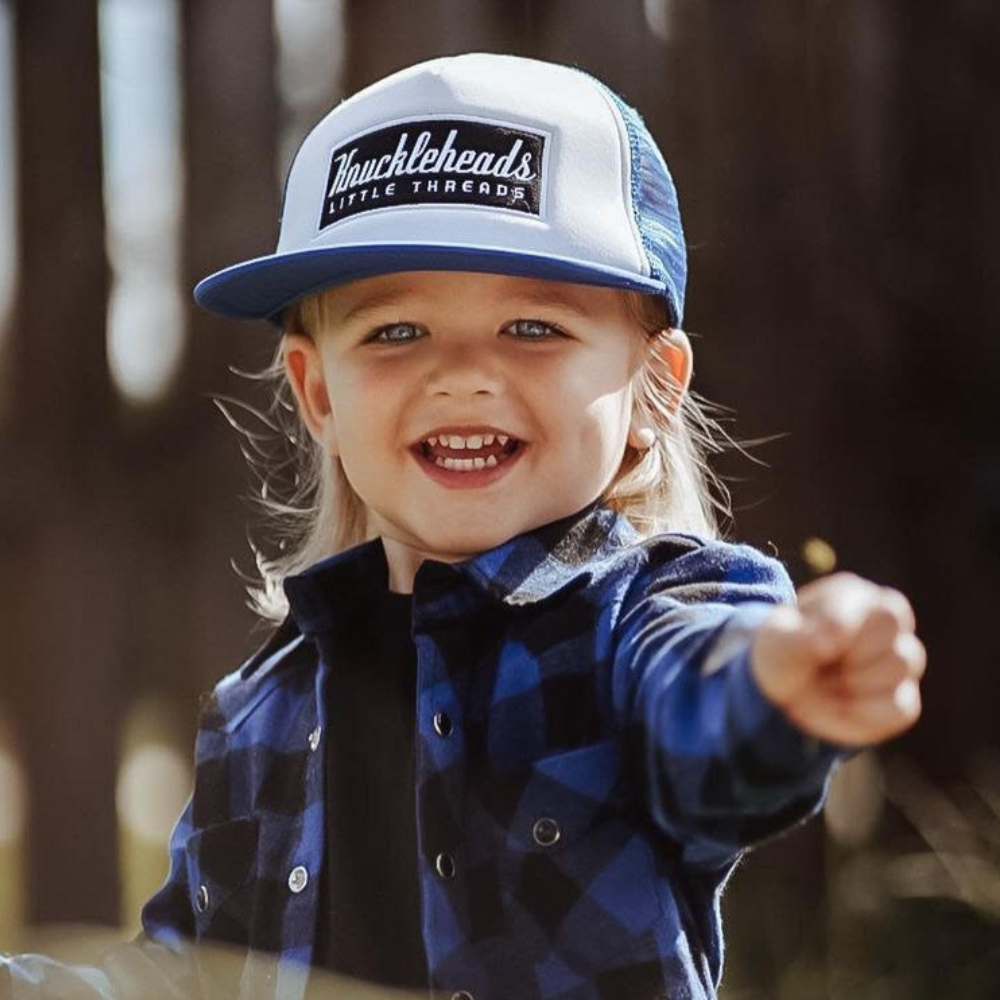 Hudson Kids Trucker Hat - Knuckleheads Clothing
