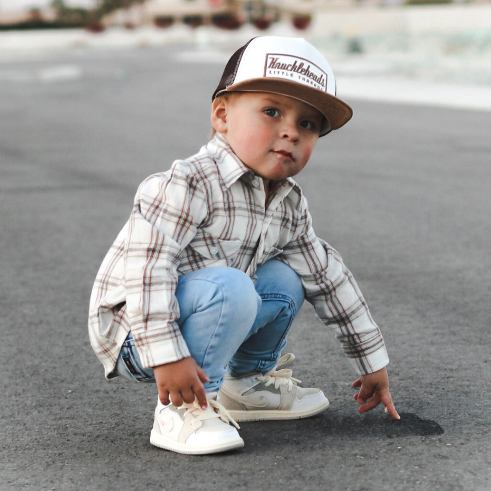 Infant Beach Hat | Nate Trucker Hat - Knuckleheads Clothing