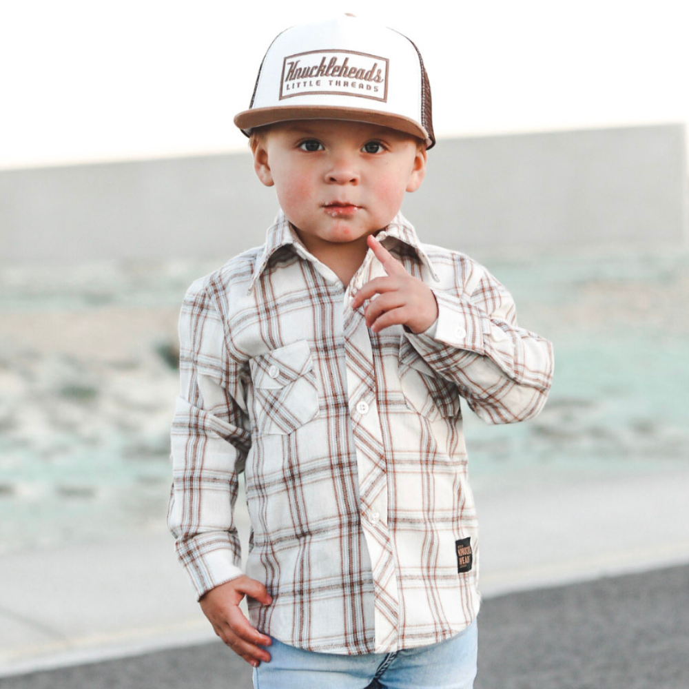 Infant Beach Hat | Nate Trucker Hat - Knuckleheads Clothing