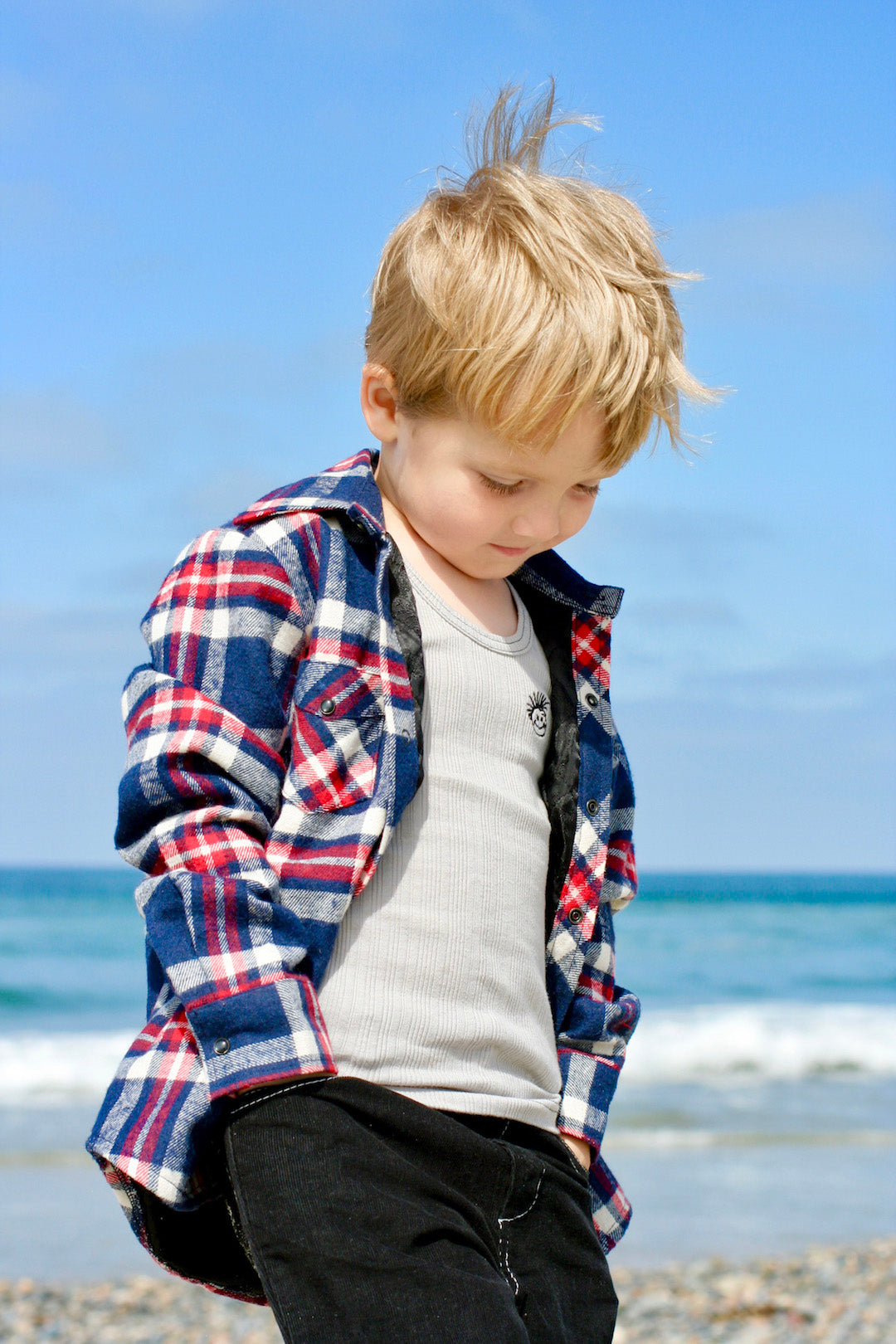 Malone Long Sleeve Quilted Plaid Rockabilly Shirt - Knuckleheads Clothing