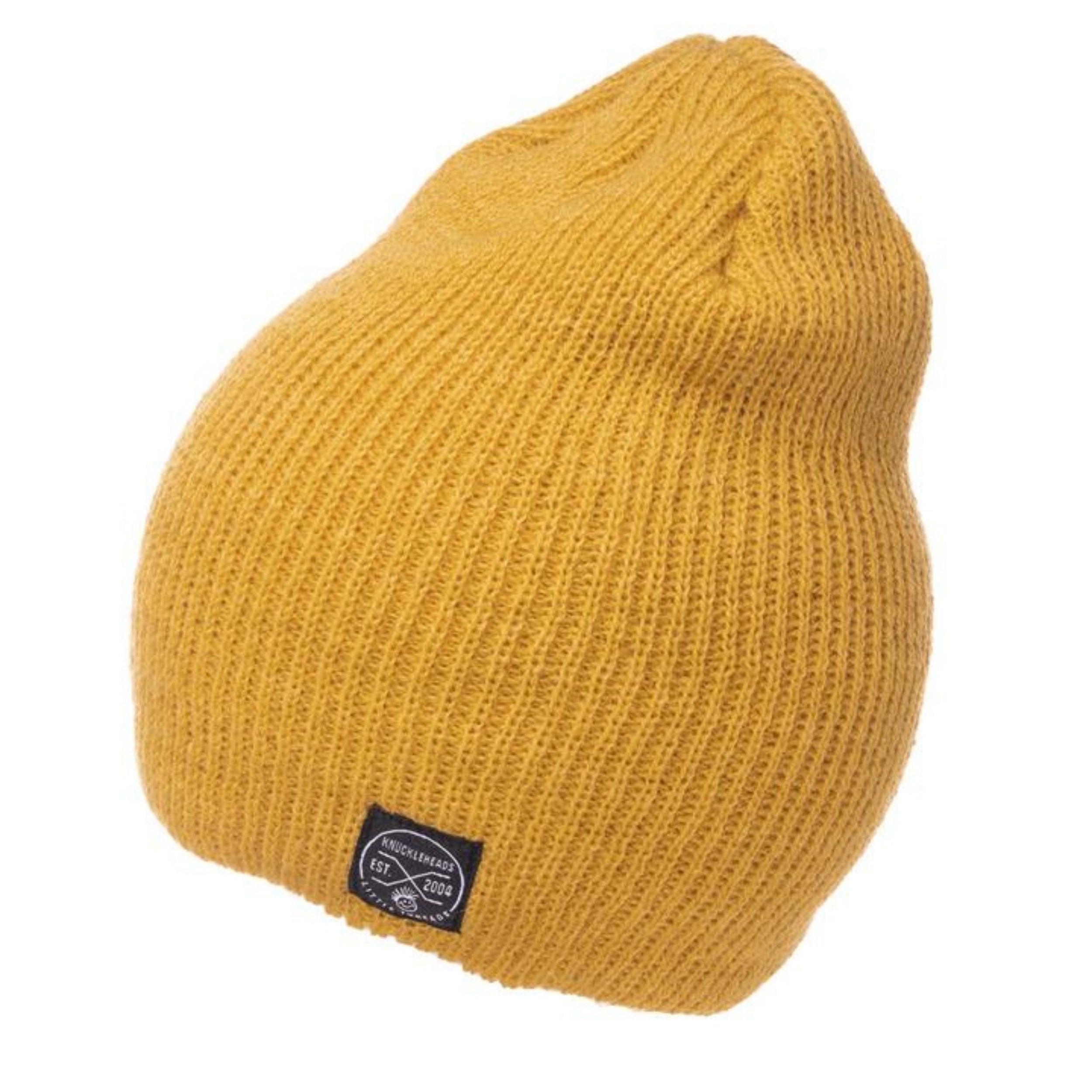 Mustard Beanie - Knuckleheads Clothing